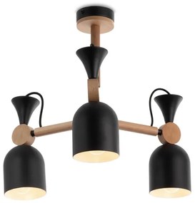 Lustră pe tijă MONTE 3xE27/60W/230V