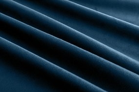 Draperie opaca DREAM VELVET 140x250 cm, petrol Agatat: Inele metalice