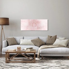 Tablou - Mandala roz (120x50 cm)