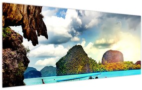 Tablou - Golful Phang Nga (120x50 cm)