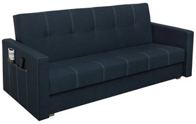 Canapea extensibilă Edinburg 104 Cutie de pat, 94x204x89cm, 64 kg, Picioare: Plastic