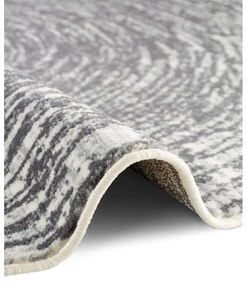 Covor gri-crem rotund ø 120 cm Gloria Cavallo – Hanse Home