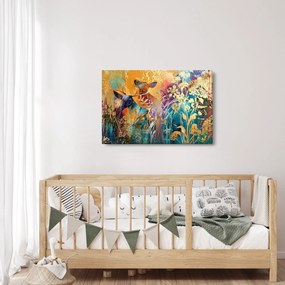 Tablou - Pictura abstractă a naturii (90x60 cm)