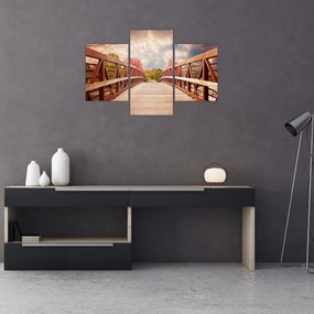 Tablou - pod din lemn (90x60 cm)