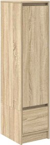 vidaXL Tablou Stejar Sonoma 29,5x34x119,5 cm Lemn prelucrat