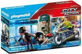 Playset City Action Police Motorbike Playmobil 70572 (32 pcs)
