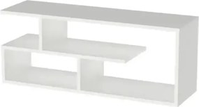 Comoda TV Parol Homs, 100 X 40 X 29 cm, alb