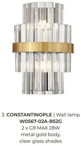 Aplica de perete design deosebit CONSTANTINOPLE