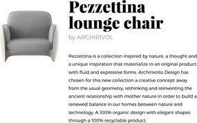 Fotoliu de exterior / interior design modern premium PEZZETTINA LOUNGE CHAIR 56010 Vondom