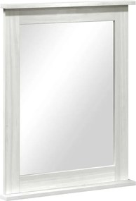 vidaXL Oglindă VIGO Alb Antic 55,5 x 5 x 70 cm Lemn masiv de pin