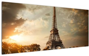 Tablou - Turnul Eiffel. Paris, Franța (120x50 cm)