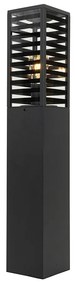 Lampă de podea modernă pentru exterior neagră 80 cm IP44 - Reims