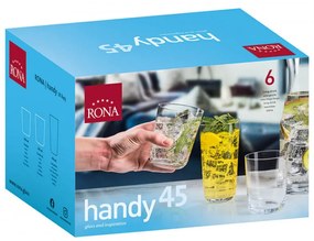 Set Pahare pentru apa Rona Handy 8413 450ml, 6 bucati 1004921