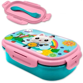 Gabby's Dollhouse Smoothie Land cutie de sandwich + set de tacâmuri