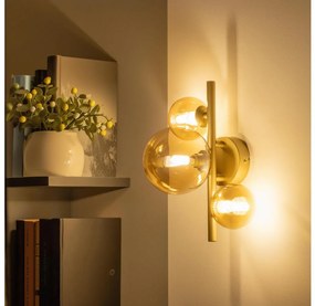 Aplică LED Brilagi MILLA 3xG9/3W/230V auriu