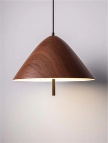 Lustra/Pendul LED design modern OROS lemn