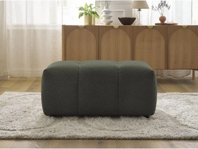 Taburet kaki cu tapițerie din chenille Roxelane – Bobochic Paris