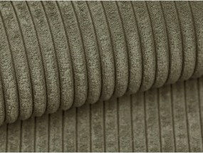 Colțar verde cu tapițerie din catifea reiată Campi – Cosmopolitan Design