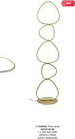 Lampadar, Lampa de podea LED HURON