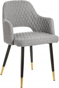 Set de 2 scaune elegante Paris gri deschis