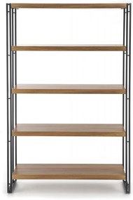 Raft Bolivar REG2 stejar auriu/negru H155 cm