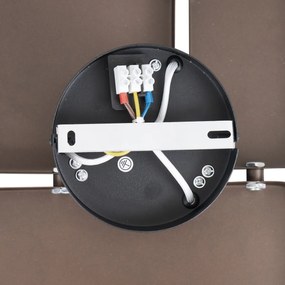 Lampă de perete de design bronzată cu 3 lumini - Planes