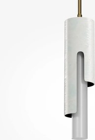 Lustra, Pendul Maris din metal auriu si scoica Capiz