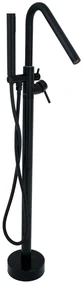Baterie cada freestanding, TRENDY'S  ,negru mat