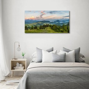 Tablouri tipărite pe pânză Panorama pieniny