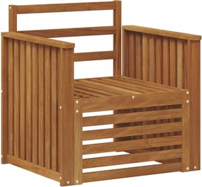 vidaXL Set de canapele de exterior natural 71 x 63 x 73 cm