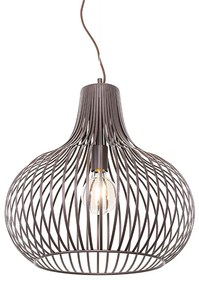 Lampă modernă cu pandantiv maro 48 cm - Saffira