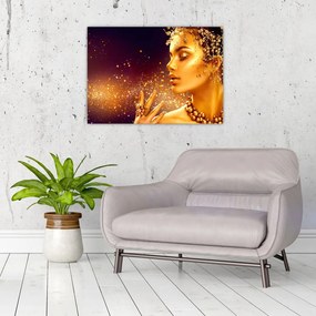 Tablou - Regina de aur (70x50 cm)
