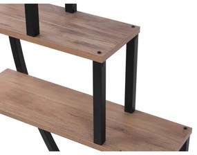 Suport de flori GARDEN 180x85 cm maro/negru