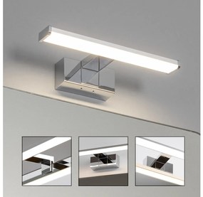 Brilagi - Aplica LED pentru oglindă de baie VESTRA, 6W, 230V, 30 cm, IP44, crom
