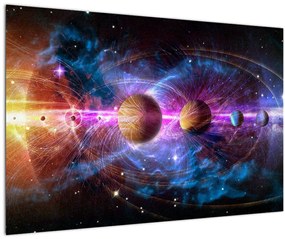 Tablou - Sistemul solar (90x60 cm)