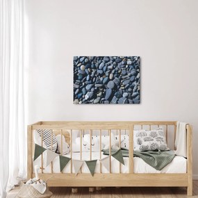 Tabloul cu pietre pe plajă (70x50 cm)