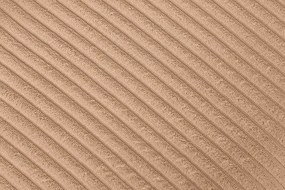 Set 2 scaune stil retro LYON catifea raiata roz