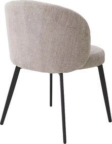 Set de 2 scaune design LUX Lloyd, Sisley gri