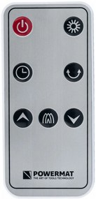 Șemineu electric cu coloană și radiator PM-GKL-3500DLK