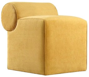 Taburet TIKI 47x45 cm galben