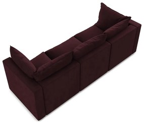Canapea burgundy 255 cm Manao – Makamii