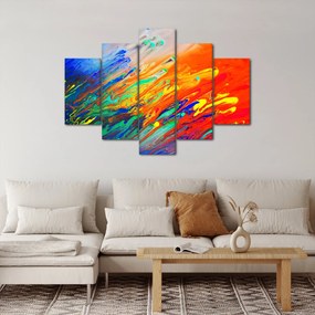 Tablou - Abstract colorat (150x105 cm)