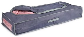 Sac de depozitare sub pat, 105 x 45 x 16 cm, gri