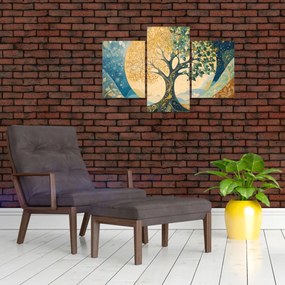 Tablou – Arborele vieții în lună (90x60 cm)