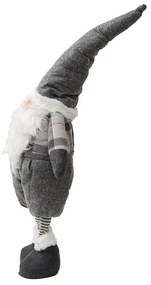 Pitic decorativ GNOME 90 cm, gri