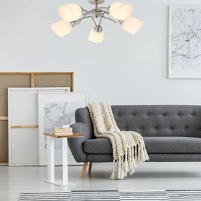 Lustră aplicată DONNA 5xE27/60W/230V nichel