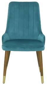 Scaun de bucatarie turcoaz ✔ model MIRAY