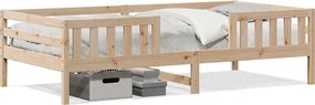 vidaXL Cadru pat fără saltea, 90x190 cm, lemn masiv de pin