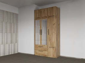 Set mobila dormitor 4 piese Stejar Levi C20