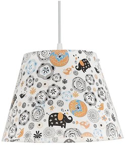 Eglo 54459 - Lustră pe cablu MOLOVE 1xE27/60W/230V